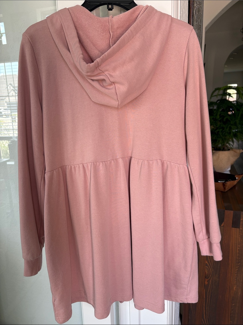Seraphine Pink Zip Up Hoodie Sweatshirt Dress 3-1 for Maternity & Nursing Size S - Picture 7 of 9
